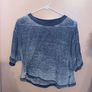Blue Aeropostale Crop Top Women’s Large